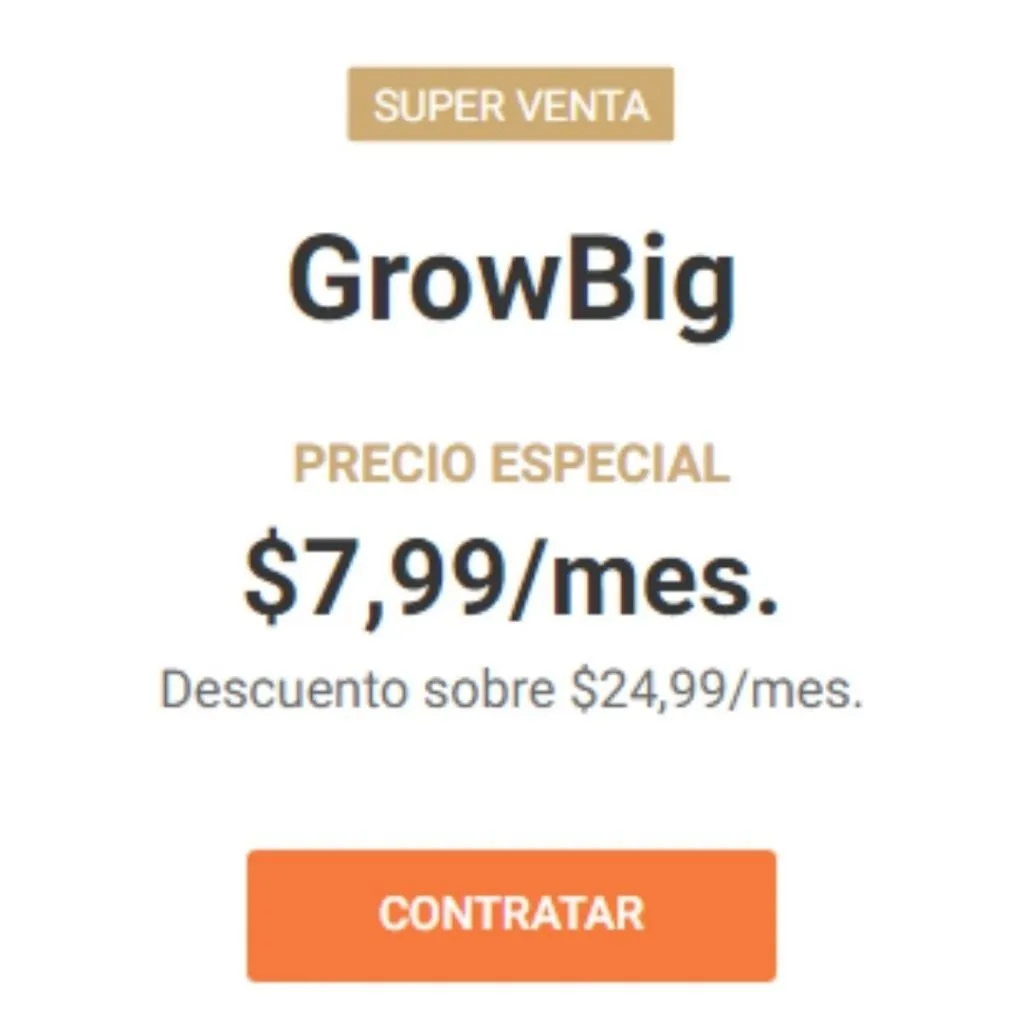 Siteground GrowBig