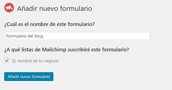 image 6 Cómo integrar MailChimp en WordPress