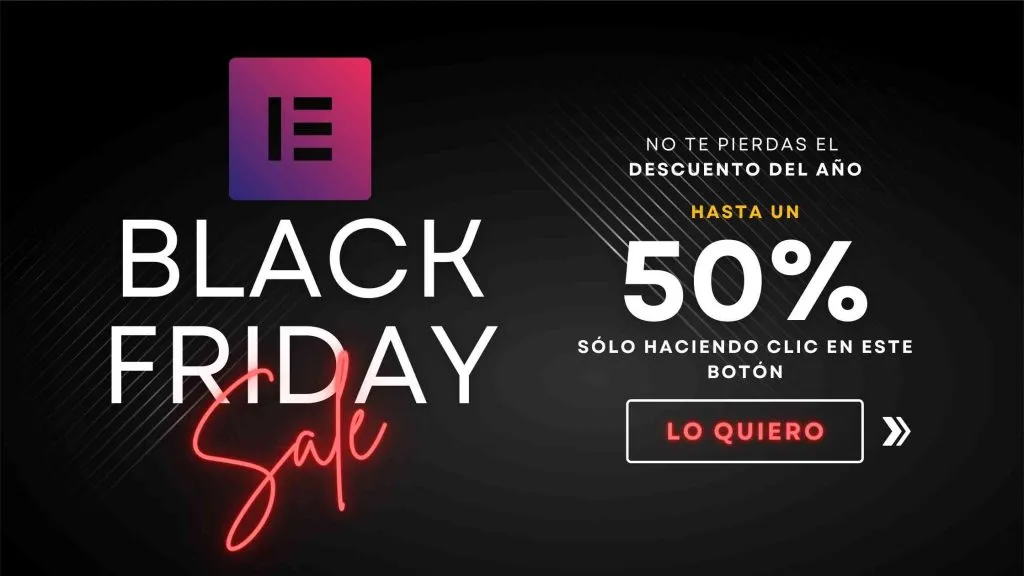 Elementor black friday ¿Por qué usar Elementor? 2023