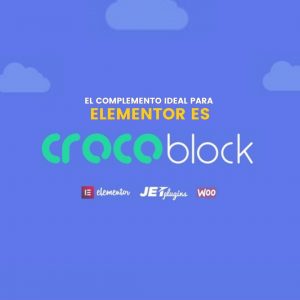 Crea tu sitio web usando Crocoblock