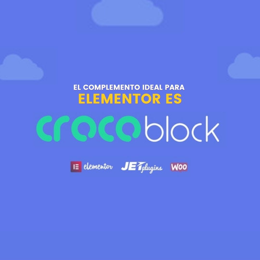 Crea tu sitio web usando Crocoblock