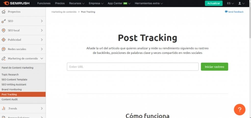 Post Tracking Semrush | Review 2022