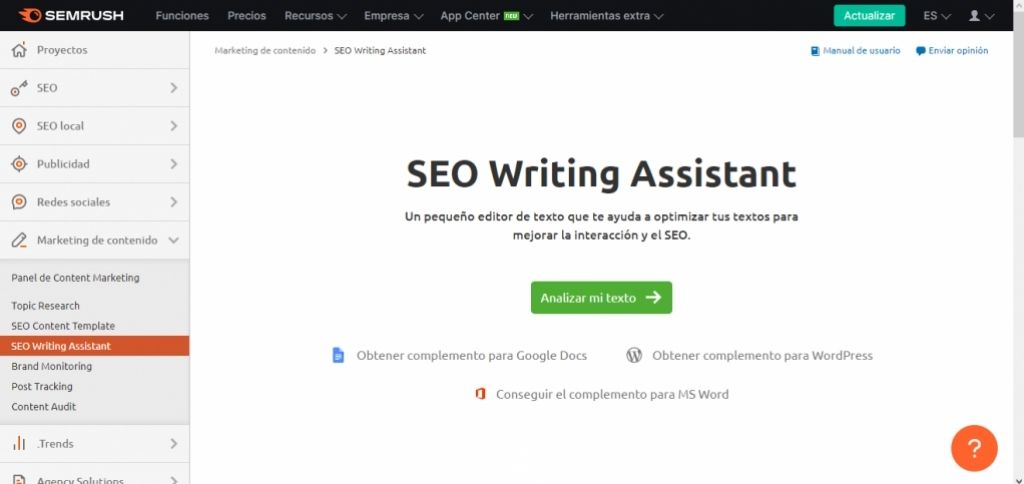 SEO Writing Assistant Semrush | Review 2022