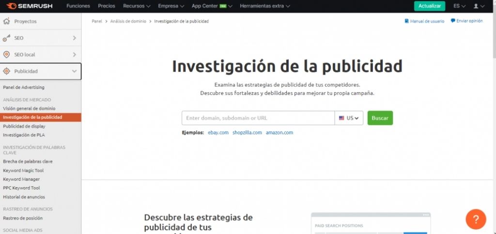 investigacion publicidad semrush Semrush | Review 2022