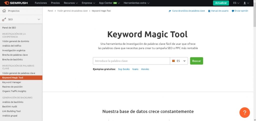keyword magic tool Semrush | Review 2022