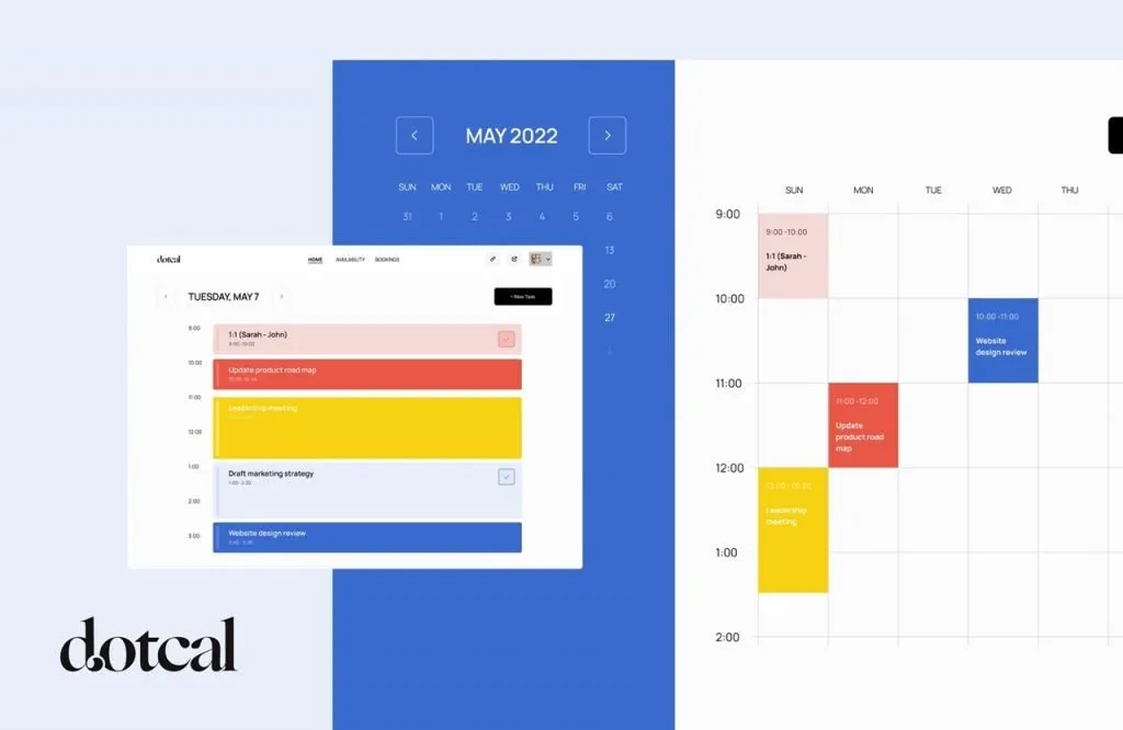 dotcal integracion automatica calendario Calendly, Acuity y Dotcal: comparando los mejores calendarios