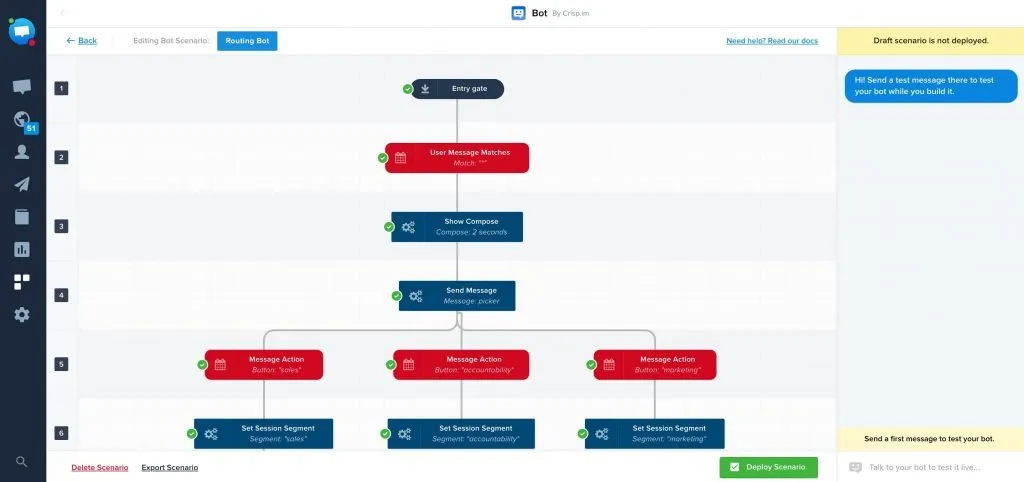 crisp chatbot para whatsapp empresas