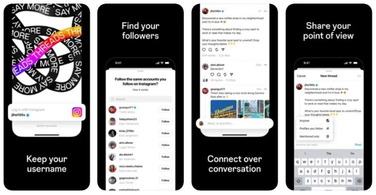 Threads 2023 Threads: la nueva red social de Instagram (Meta)