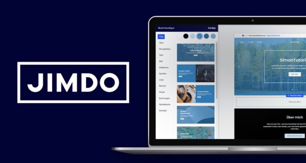 Jimdo: Inteligencia artificial para diseñar tu sitio
