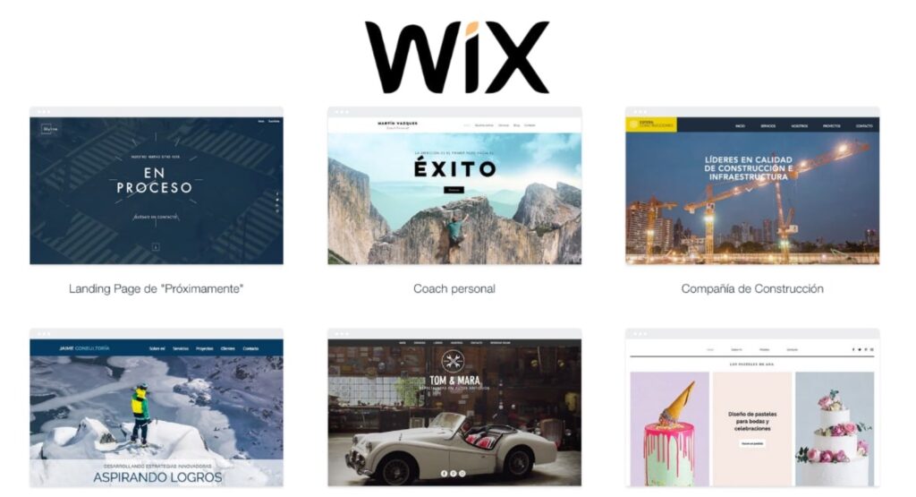 Wix: Flexibilidad y diseño en creadores de páginas web