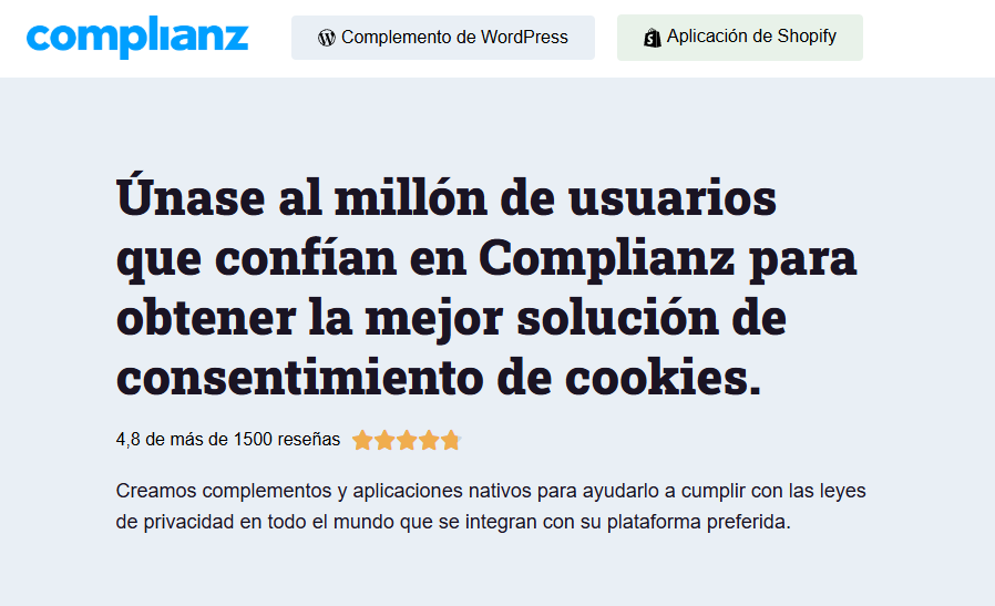 image Complianz: el plugin definitivo para cumplir con RGPD en WordPress 2025